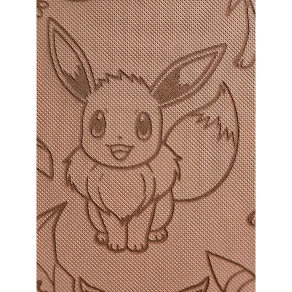 Pokemon Eeveelutions Pocket Engraved PINK  Top Loader Binder 112 Cards New
